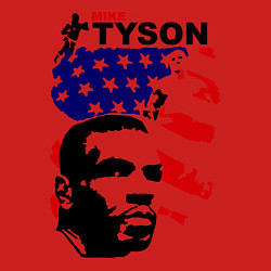 Свитшот хлопковый мужской Mike Tyson: USA Boxing, цвет: красный — фото 2