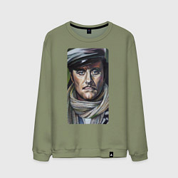 Мужской свитшот Остап Бендер: портрет