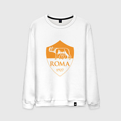 Свитшот хлопковый мужской AS Roma: Autumn Top, цвет: белый
