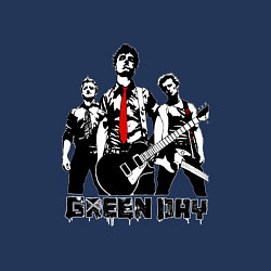 Свитшот хлопковый мужской Группа Green Day, цвет: тёмно-синий — фото 2