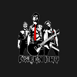 Свитшот хлопковый мужской Группа Green Day, цвет: черный — фото 2