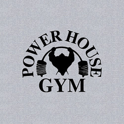 Свитшот хлопковый мужской Power House Gym, цвет: меланж — фото 2