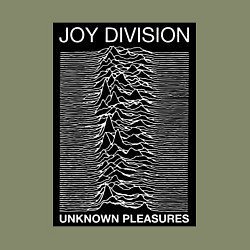 Свитшот хлопковый мужской Joy Division: Unknown Pleasures, цвет: авокадо — фото 2