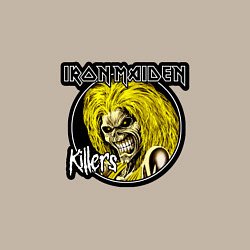 Свитшот хлопковый мужской Iron Maiden Killers, цвет: миндальный — фото 2