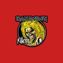 Свитшот хлопковый мужской Iron Maiden Killers, цвет: красный — фото 2