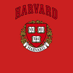 Свитшот хлопковый мужской Harvard university, цвет: красный — фото 2