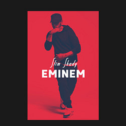 Свитшот хлопковый мужской Slim Shady: Eminem, цвет: черный — фото 2