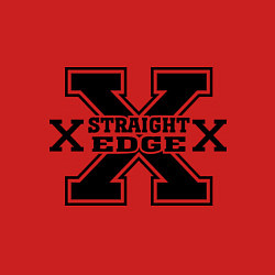 Свитшот хлопковый мужской SXe: Streght edge, цвет: красный — фото 2