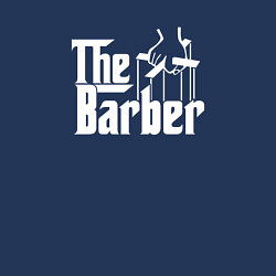 Свитшот хлопковый мужской The Barber Godfather, цвет: тёмно-синий — фото 2