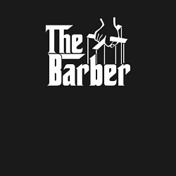 Свитшот хлопковый мужской The Barber Godfather, цвет: черный — фото 2