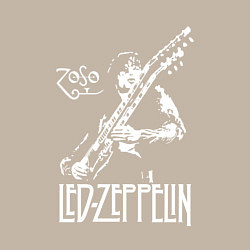Свитшот хлопковый мужской Led Zeppelin, цвет: миндальный — фото 2