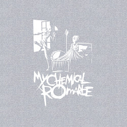 Свитшот хлопковый мужской My Chemical Romance, цвет: меланж — фото 2