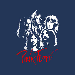 Свитшот хлопковый мужской Pink Floyd, цвет: тёмно-синий — фото 2