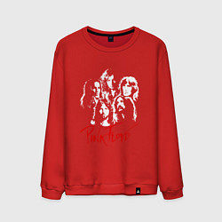 Свитшот хлопковый мужской Pink Floyd, цвет: красный