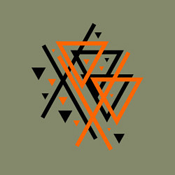 Свитшот хлопковый мужской Paul van Dyk: Chaos, цвет: авокадо — фото 2