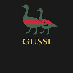 Свитшот хлопковый мужской GUSSI GG, цвет: черный — фото 2