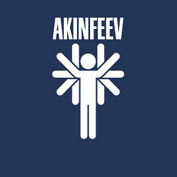Свитшот хлопковый мужской Akinfeev Man, цвет: тёмно-синий — фото 2