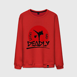 Мужской свитшот Silent & Deadly