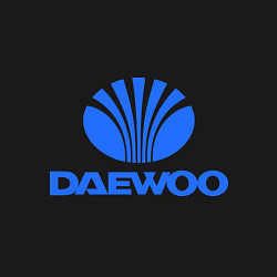 Свитшот хлопковый мужской Logo daewoo, цвет: черный — фото 2