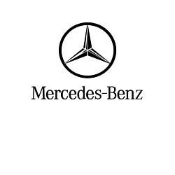 Свитшот хлопковый мужской Logo Mercedes-Benz, цвет: белый — фото 2