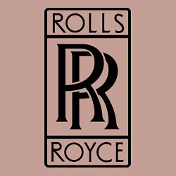 Свитшот хлопковый мужской Rolls-Royce logo, цвет: пыльно-розовый — фото 2