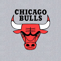 Свитшот хлопковый мужской Chicago Bulls, цвет: меланж — фото 2