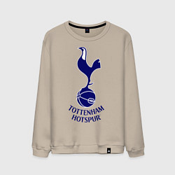 Свитшот хлопковый мужской Tottenham FC, цвет: миндальный