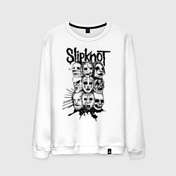 Мужской свитшот Slipknot Faces