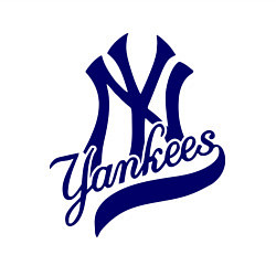 Свитшот хлопковый мужской NY - Yankees, цвет: белый — фото 2