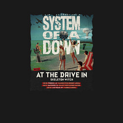 Свитшот хлопковый мужской System of a Down, цвет: черный — фото 2