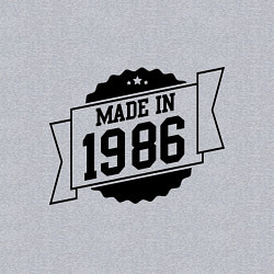 Свитшот хлопковый мужской Made in 1986, цвет: меланж — фото 2