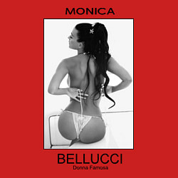 Свитшот хлопковый мужской Monica Bellucci: Donna Famosa, цвет: красный — фото 2