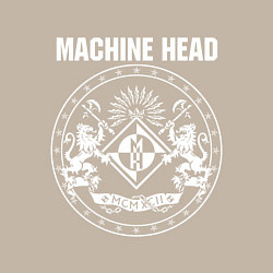 Свитшот хлопковый мужской Machine Head MCMXCII, цвет: миндальный — фото 2