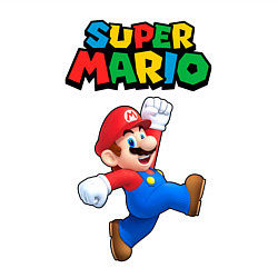 Свитшот хлопковый мужской Super Mario, цвет: белый — фото 2