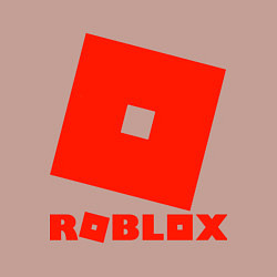 Свитшот хлопковый мужской Roblox Logo, цвет: пыльно-розовый — фото 2