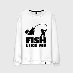 Мужской свитшот Fish like me