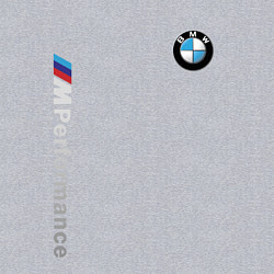 Свитшот хлопковый мужской BMW M PERFORMANCE БМВ, цвет: меланж — фото 2