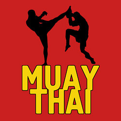 Свитшот хлопковый мужской Muay Thai, цвет: красный — фото 2