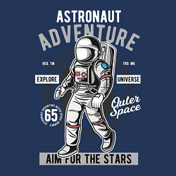 Свитшот хлопковый мужской Astronaut Adventure, цвет: тёмно-синий — фото 2