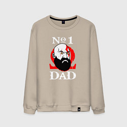 Мужской свитшот Dad Kratos