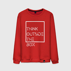 Мужской свитшот Think outside the box