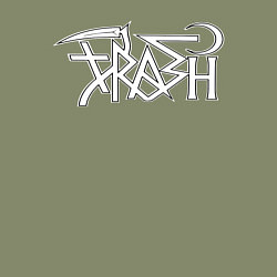 Свитшот хлопковый мужской Trash gang, цвет: авокадо — фото 2