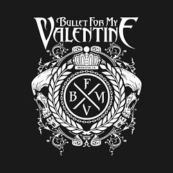 Свитшот хлопковый мужской Bullet For My Valentine, цвет: черный — фото 2