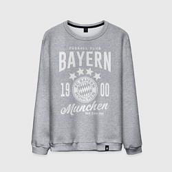 Свитшот хлопковый мужской Bayern Munchen 1900, цвет: меланж