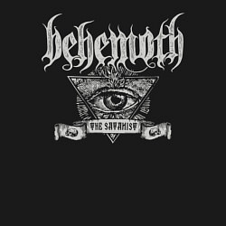 Свитшот хлопковый мужской Behemoth: The Satanist, цвет: черный — фото 2