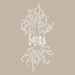 Свитшот хлопковый мужской Gojira, цвет: миндальный — фото 2