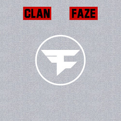 Свитшот хлопковый мужской FAZE CLAN, цвет: меланж — фото 2