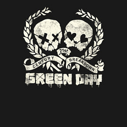 Свитшот хлопковый мужской Green Day: Skulls Love, цвет: черный — фото 2