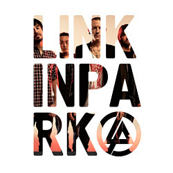 Свитшот хлопковый мужской Linkin Park, цвет: белый — фото 2