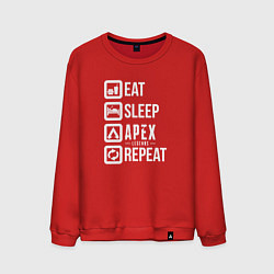 Мужской свитшот Eat, Sleep, Apex, Repeat